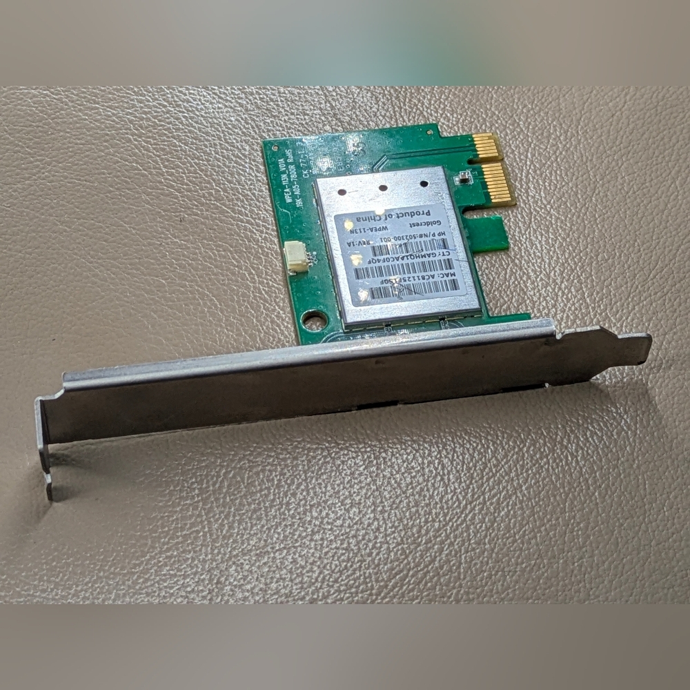 Vintage PCIe Network Adapter Card 3069B WPEA-113N